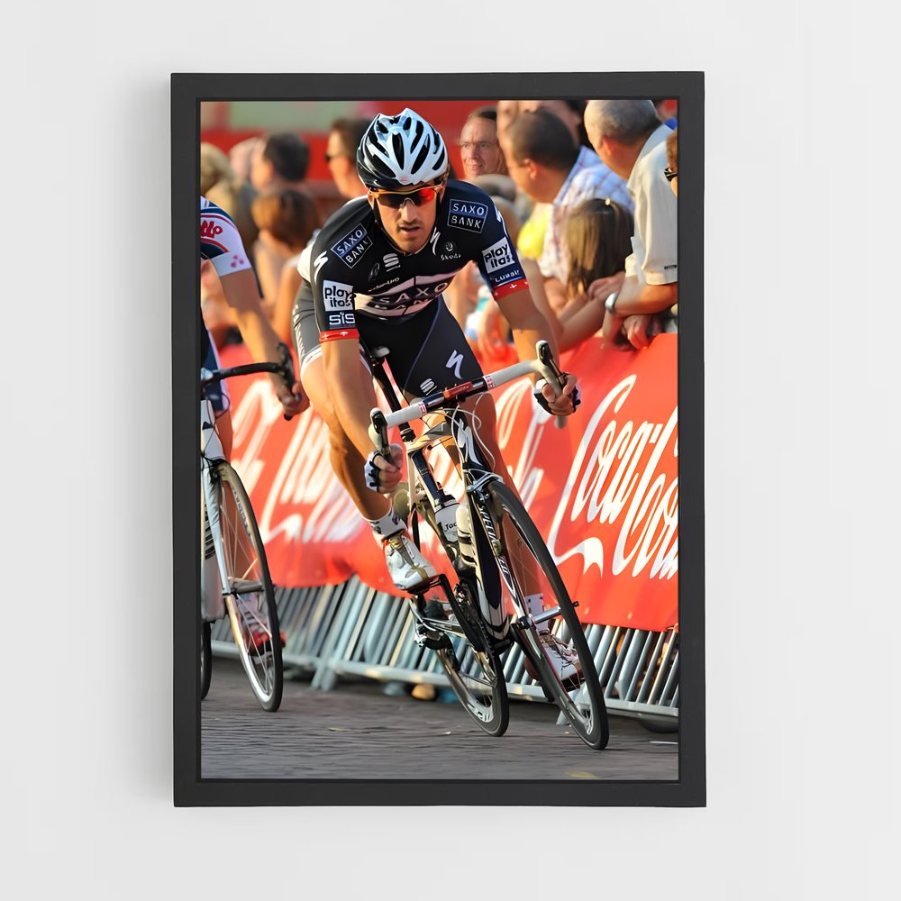Poster Vitesse Élysée – affiche Cyclisme (vue 2)
